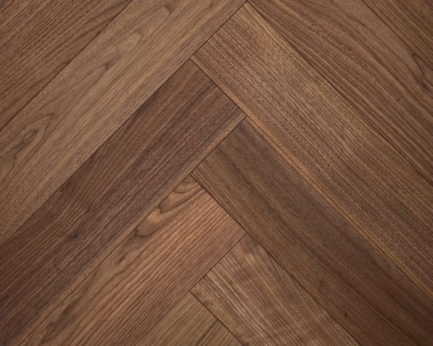 American Walnut Oiled Parquet Engineered Floor 