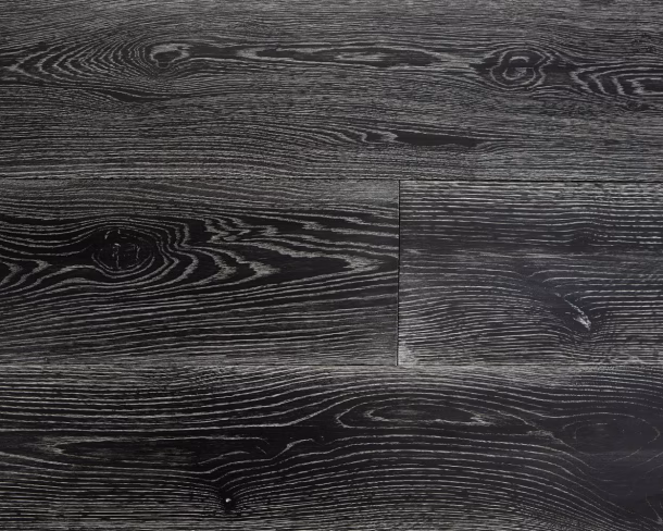 Black Washed Engineered Floor 