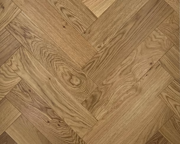 Bronze Lacquered Parquet Engineered Floor 