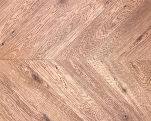 Character Natural Oiled Chevron Engineered Floor 