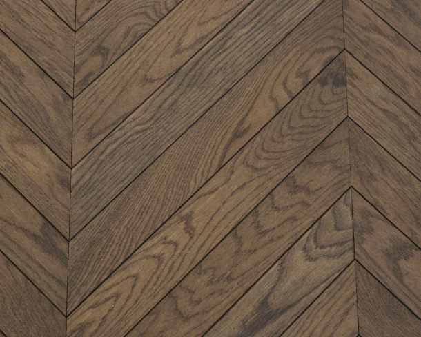 Charcoal Chevron Engineered Floor 