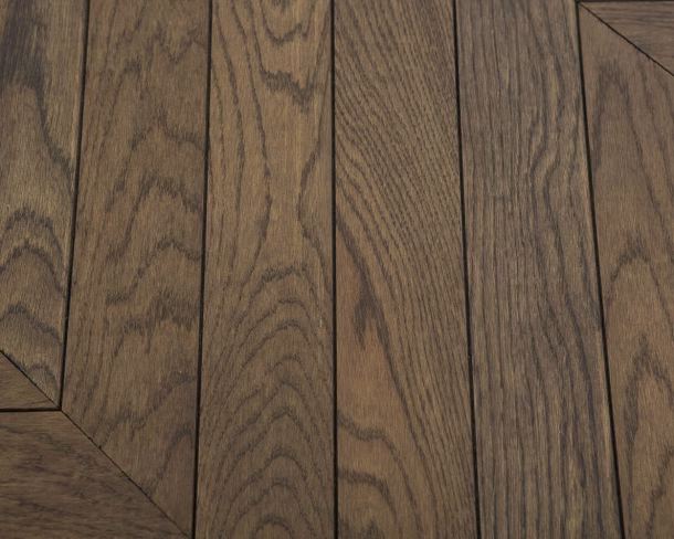 Charcoal Chevron Engineered Floor 