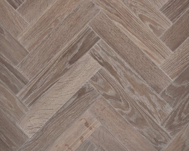Dove Grey Herringbone Engineered Floor 