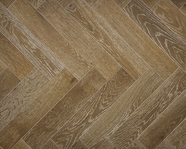 Golden Washed Parquet Engineered Floor 