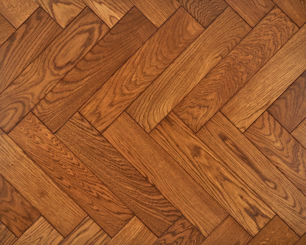 Honey Bronze Herringbone Engineered Floor 