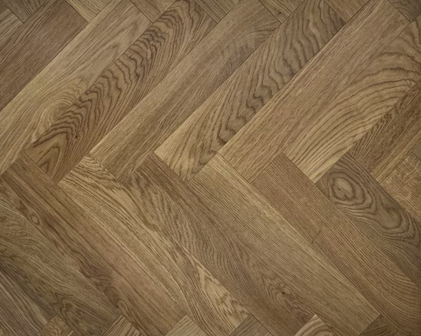 Honey Lacquered Parquet Engineered Floor 