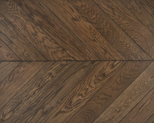 Charcoal Chevron Engineered Floor 