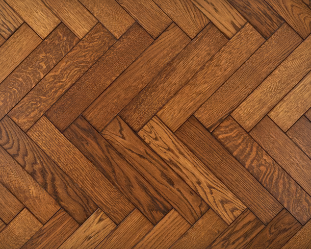 Golden Tawny Herringbone Engineered Floor 
