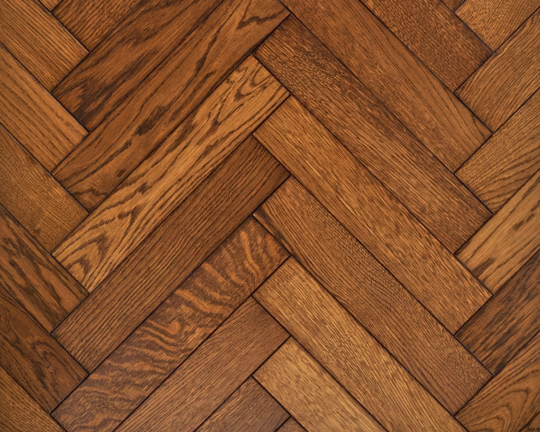 Golden Tawny Herringbone Engineered Floor 