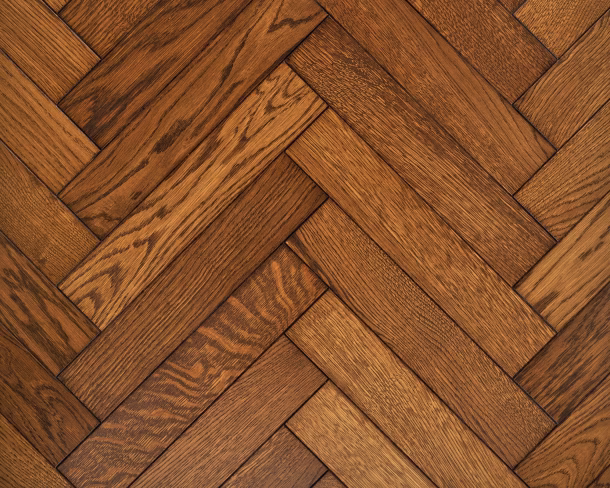 Old English Fumed Herringbone Engineered Floor 