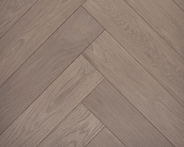 Pewter Cast  Herringbone Engineered Floor 