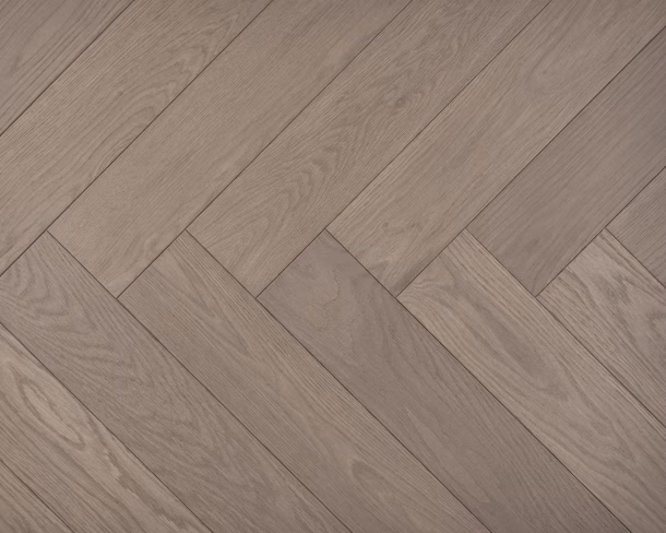 Pewter Cast  Herringbone Engineered Floor 