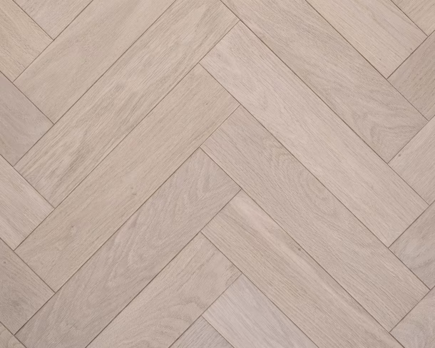Stonington Light Grey Herringbone Engineered Floor 