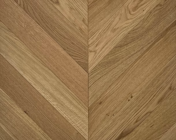 Yorkstone Smoked Chevron Parquet Engineered Floor 